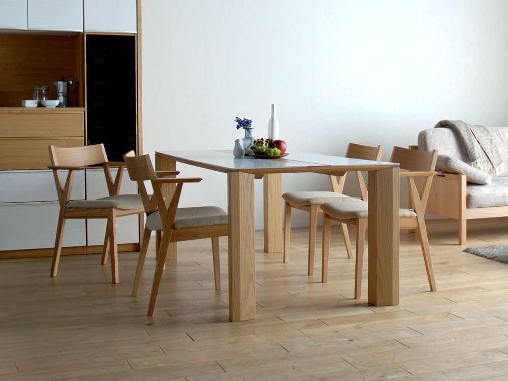 Bison｜Dining Table｜製品紹介｜モリタインテリア工業｜福岡県大川の